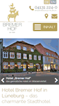 Mobile Screenshot of bremer-hof.de